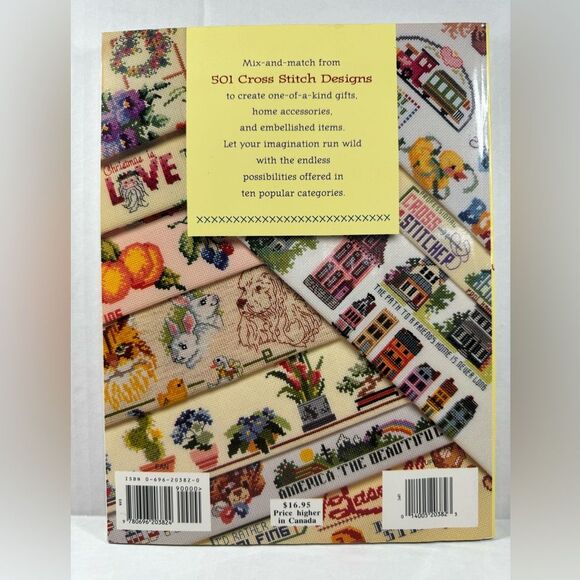501 Cross Stitch Designs by Sam Hawkins for American School of Needlework, Inc. - Picture 4 of 4